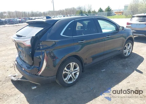 2015 Ford Edge Titanium from USA, damaged, VIN 2FMTK4K96FBB47954